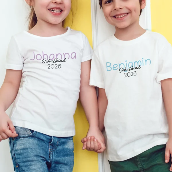 T-Shirt - Schulkind 2025 in 4 Farben