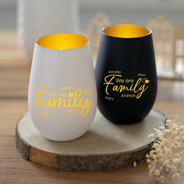 Windlicht - We are Family - Produktbild