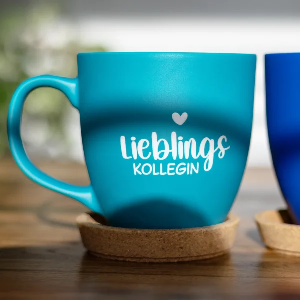 Personalisierte Tasse mir Gravur - Lieblingskollegin - Produktbild