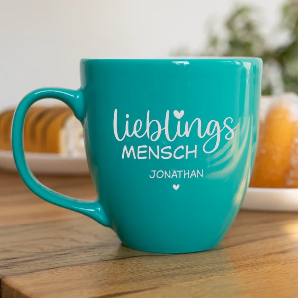 Personalisierte Tasse "Lieblingsmensch" - Design 1