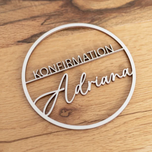 Dekoring zur Konfirmation - Produktbild